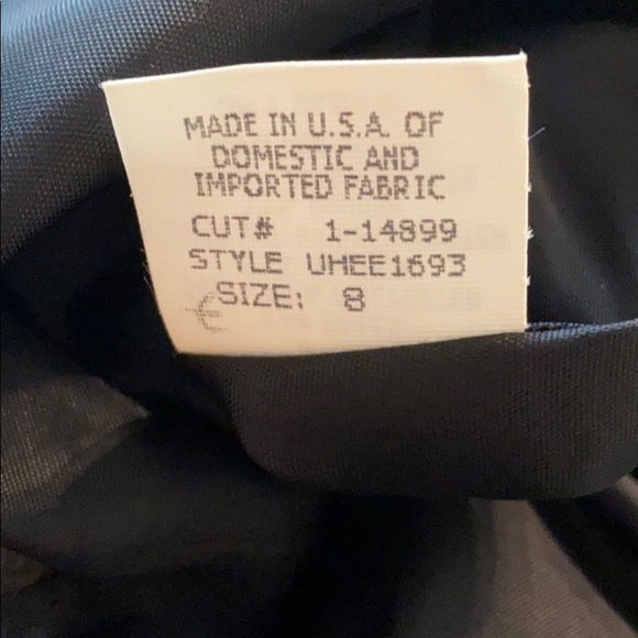 NWT David Meister Plaid & Floral Career Dress 8 - Picture 8 of 8